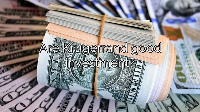 Are Krugerrand good investment?