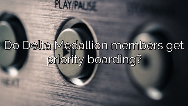 Do Delta Medallion members get priority boarding?