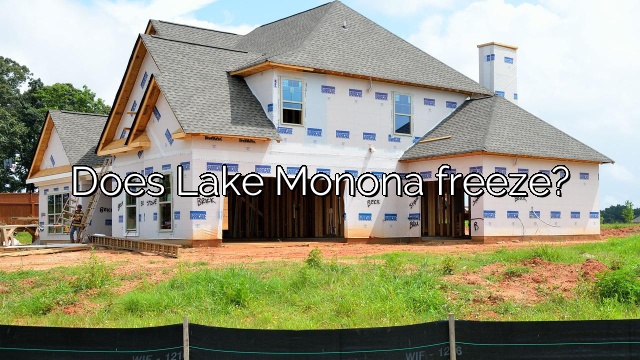 Does Lake Monona freeze?