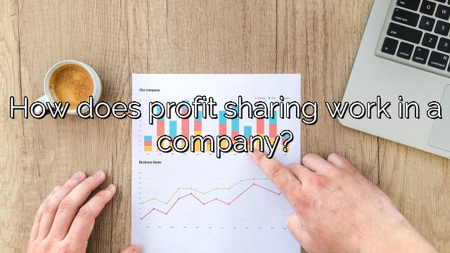 How does profit sharing work in a company?