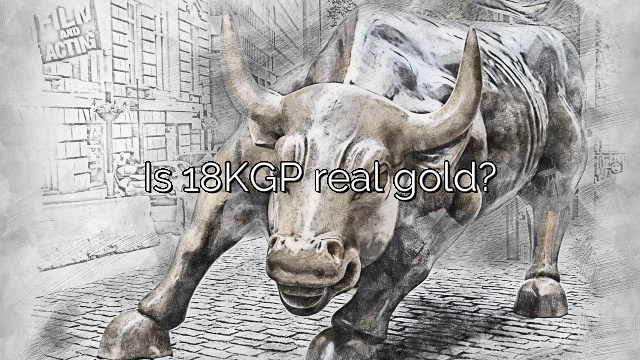 Is 18KGP real gold?
