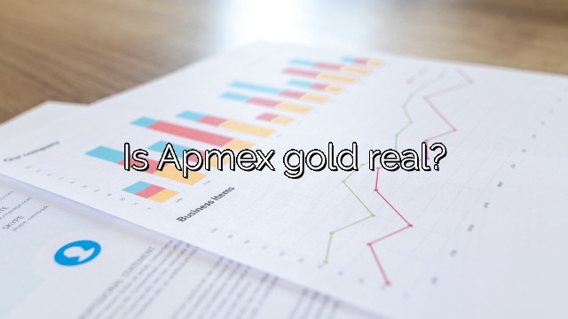 Is Apmex gold real?