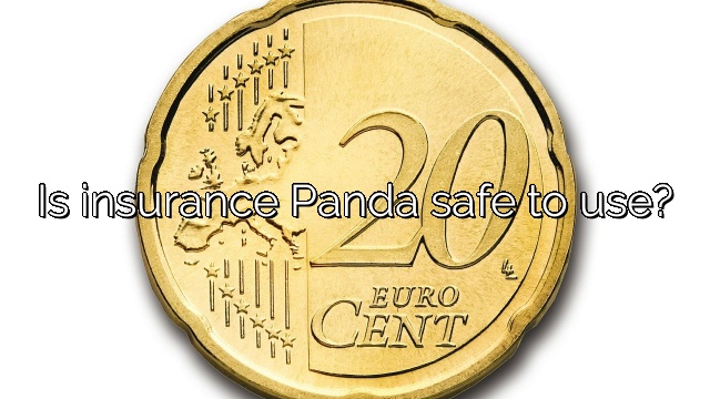 Is insurance Panda safe to use?