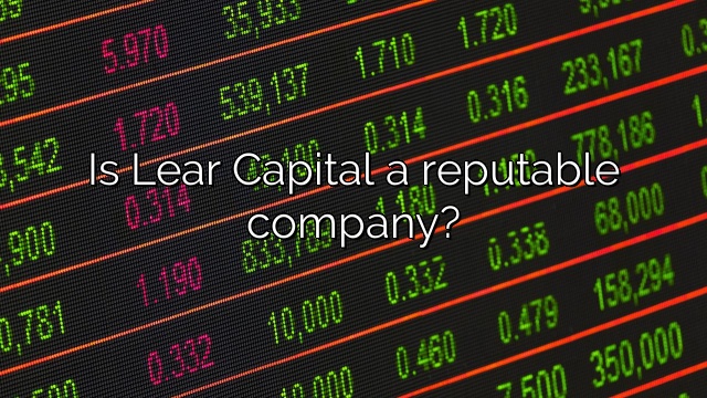 Is Lear Capital a reputable company?