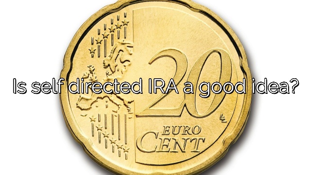 Is self directed IRA a good idea?