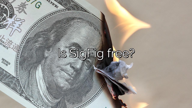 Is SigFig free?