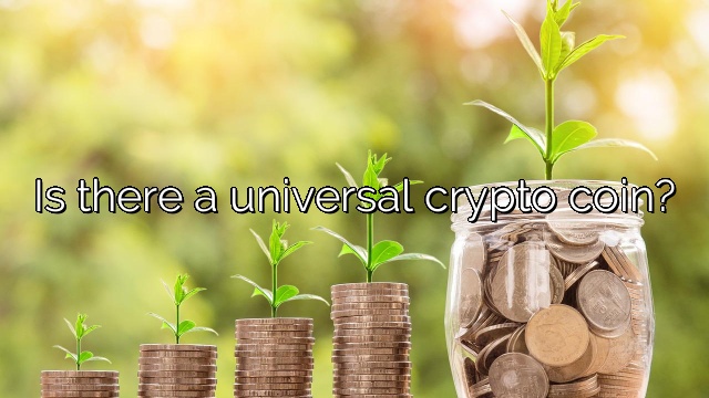 Is there a universal crypto coin?