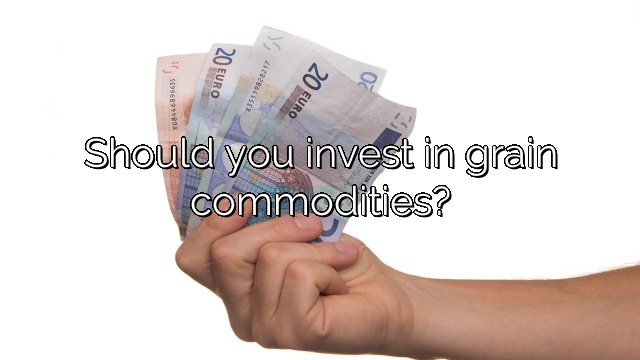 Should you invest in grain commodities?