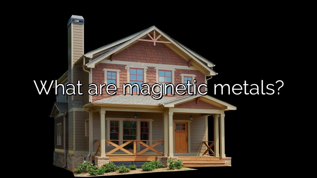 What are magnetic metals?