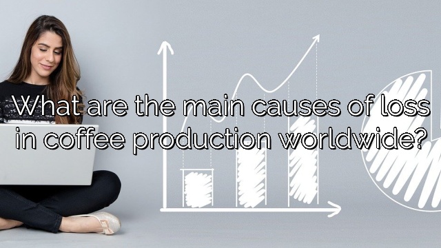 What are the main causes of loss in coffee production worldwide?