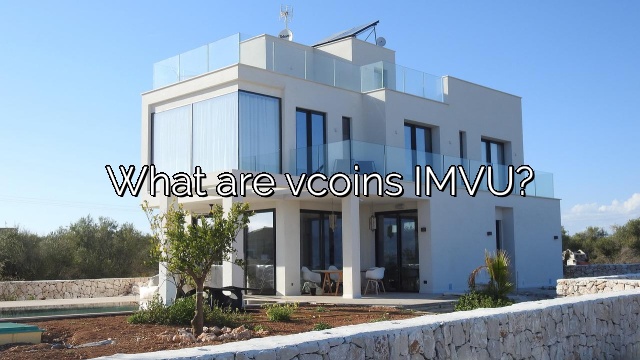 What are vcoins IMVU?