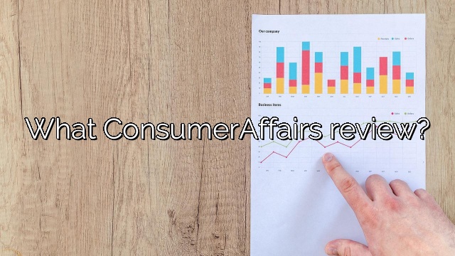 What ConsumerAffairs review?