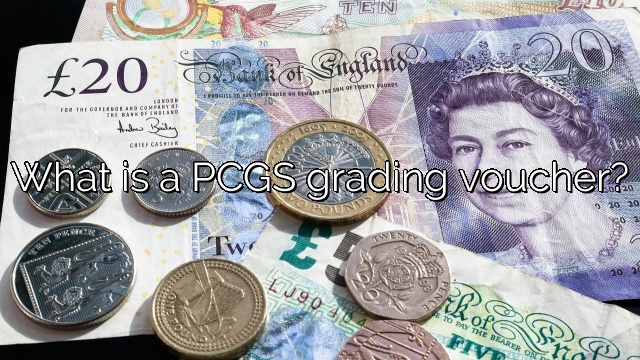 What is a PCGS grading voucher?