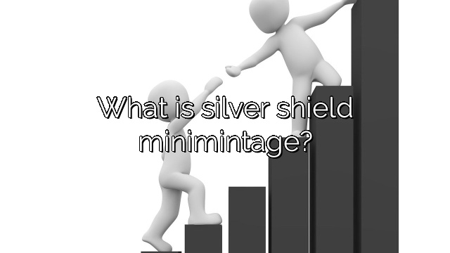 What is silver shield minimintage?