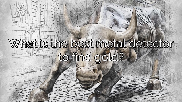 What is the best metal detector to find gold?