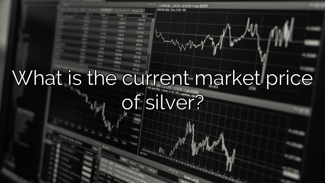 What is the current market price of silver?