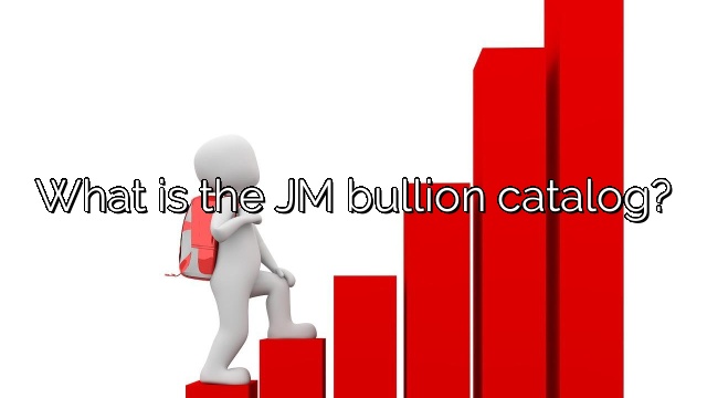 What is the JM bullion catalog?