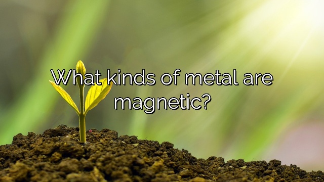 What kinds of metal are magnetic?