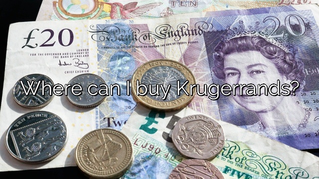 Where can I buy Krugerrands?