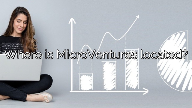 Where is MicroVentures located?