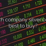 Which company silver coin is best to buy?